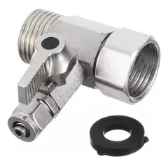 GENERICO - Llave Paso Conexion 12 X14 Para Refrigerador Ice Maker