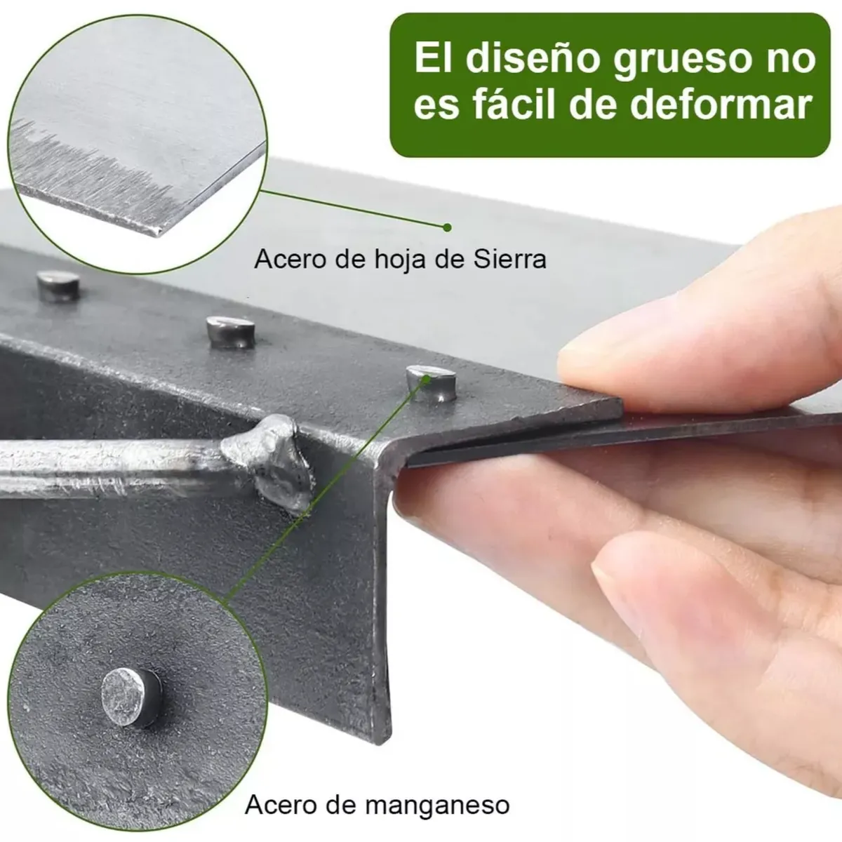 ATURE - Pala Limpieza De Jardín Exterior Multifuncional 38×10×5