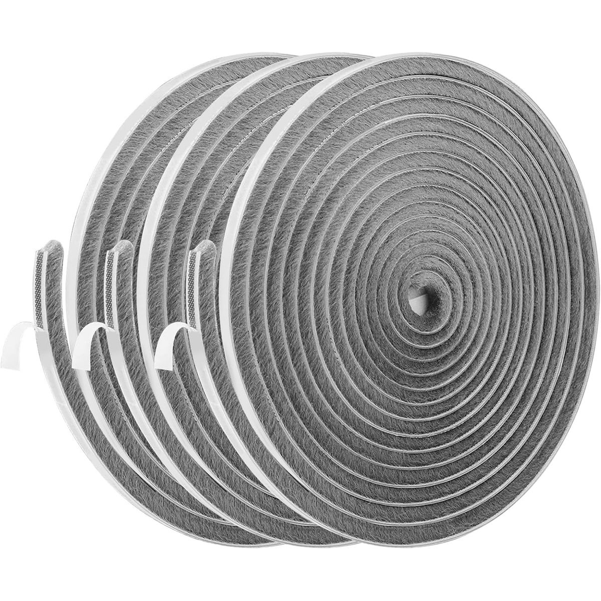 KUANGYE - 30m Tira De Sellado De Cepillo Cinta Polvera Puerta Ventana