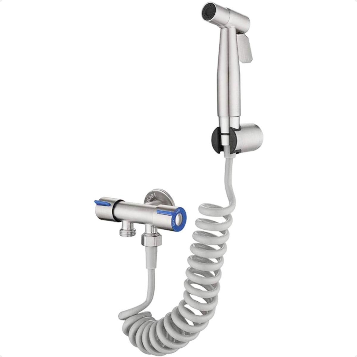 SUPERCENTER - Ducha Bidet Árabe Juego Completo Inodoro Acero Inoxidable