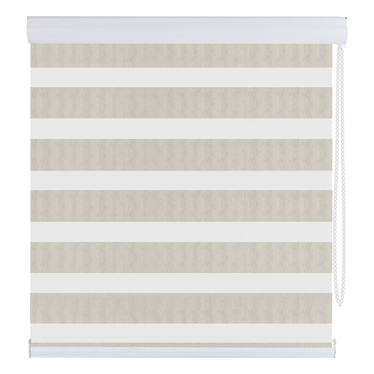 SUPERCENTER - Supercenter Cortina Roller Velo Liso 2 Paños 120 X 200 Cm Jaspeado