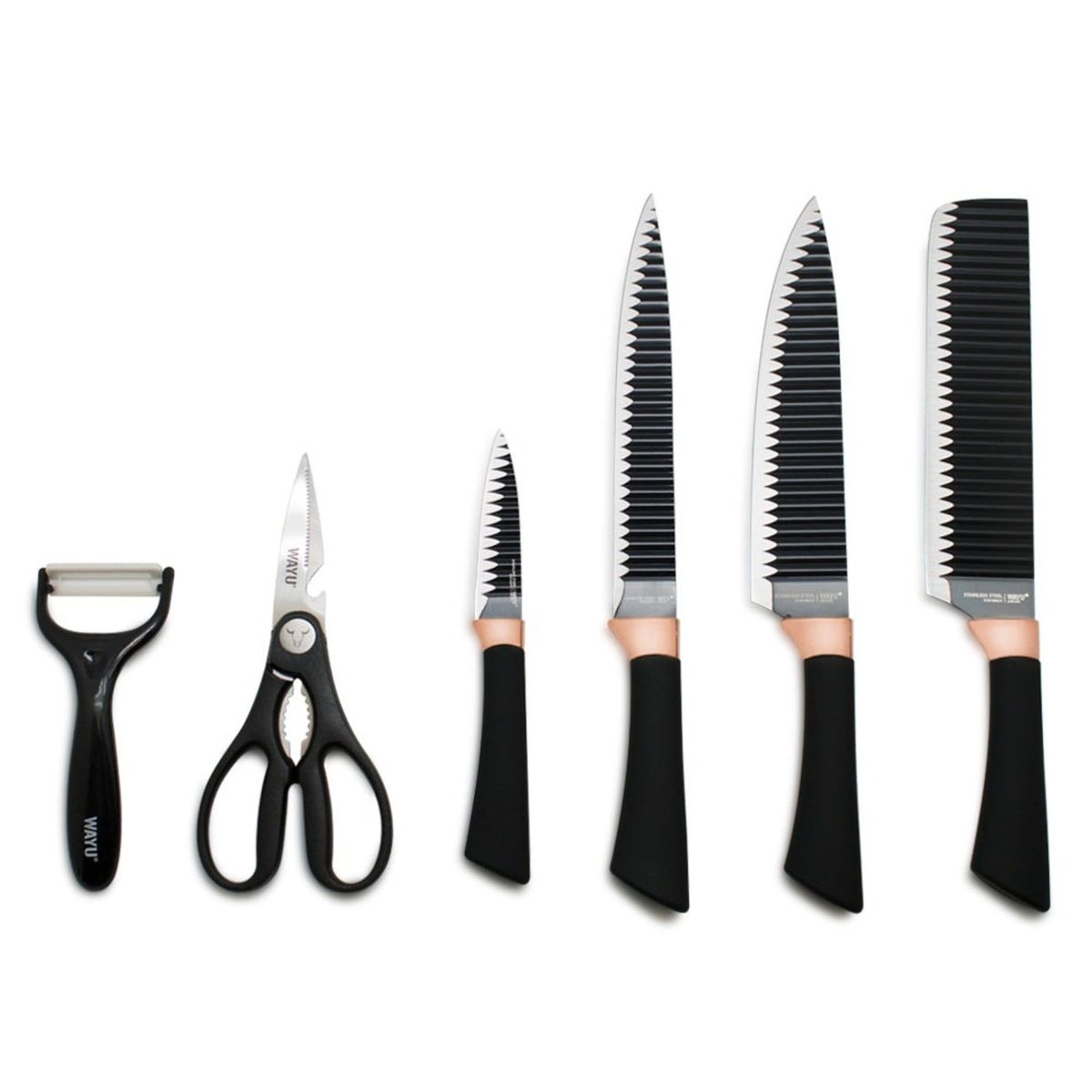 WAYU - SET CUCHILLOS ROLLING WAYU