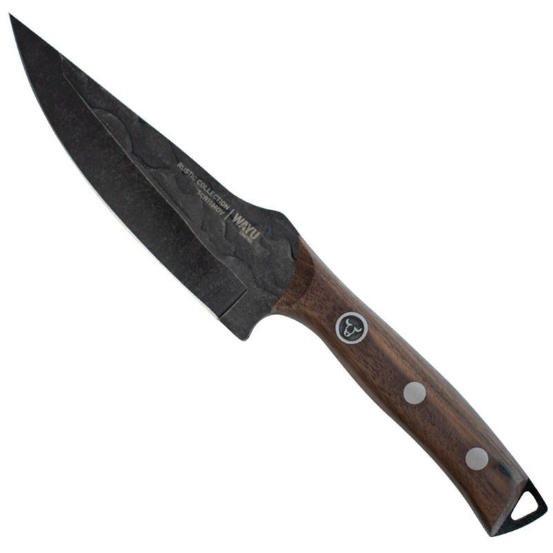WAYU - CUCHILLO PAIRING CON FUNDA RUSTIC COLECCTION WAYU