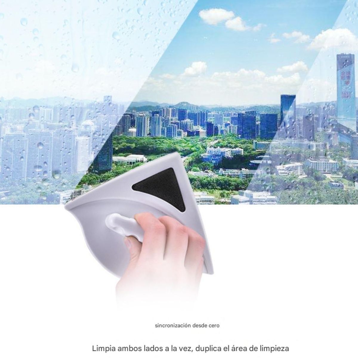 ATURE - Limpiacristales Magnético De Doble Cara