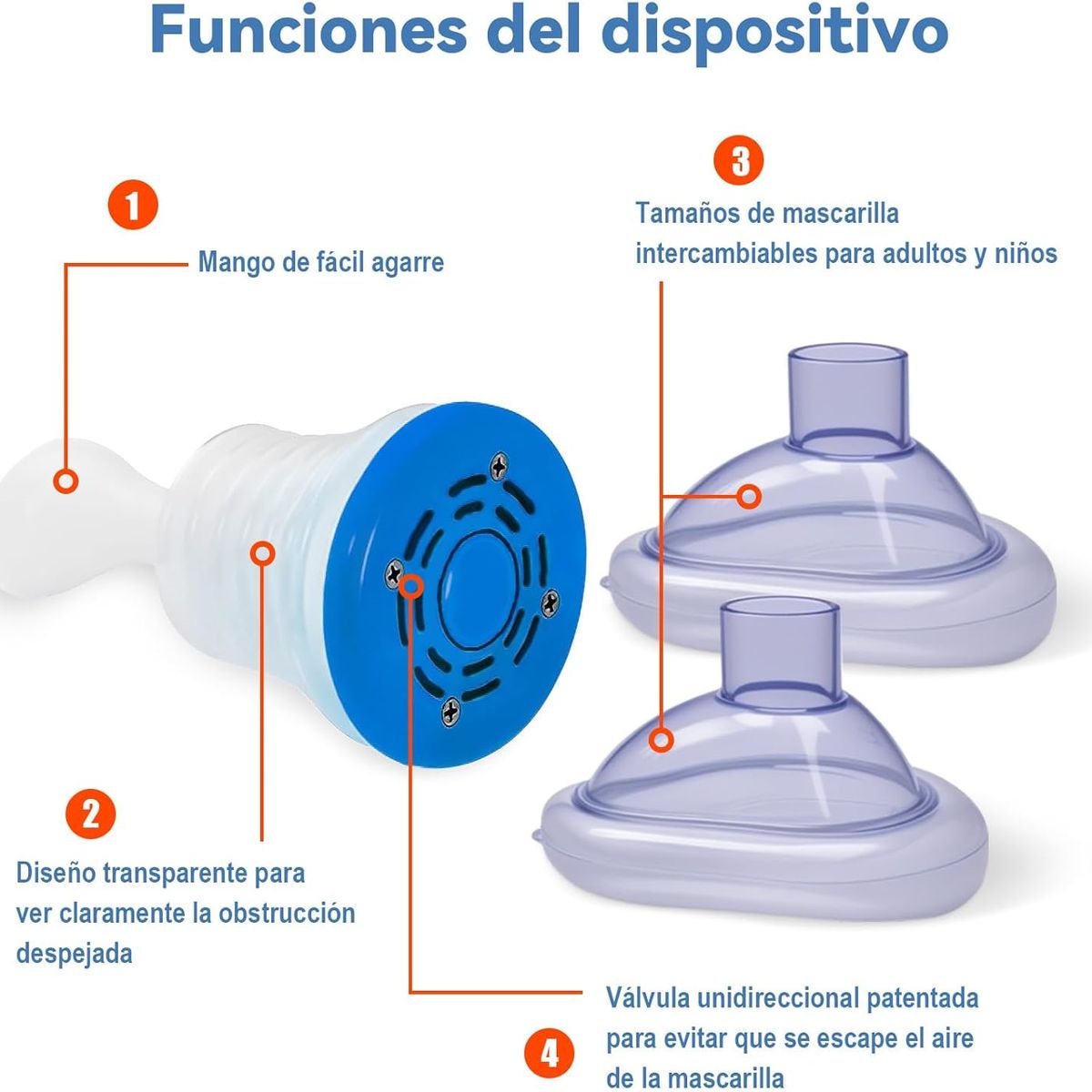 KUANGYE - Botiquín Primeros Auxiliosdispositivo Antiasfixia Family