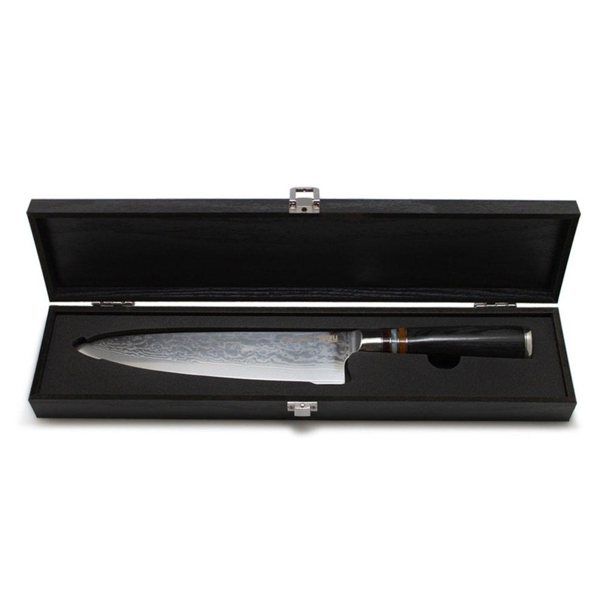 WAYU - CUCHILLO DAMASCUS BLACK PAKKA WAYU LIMITED