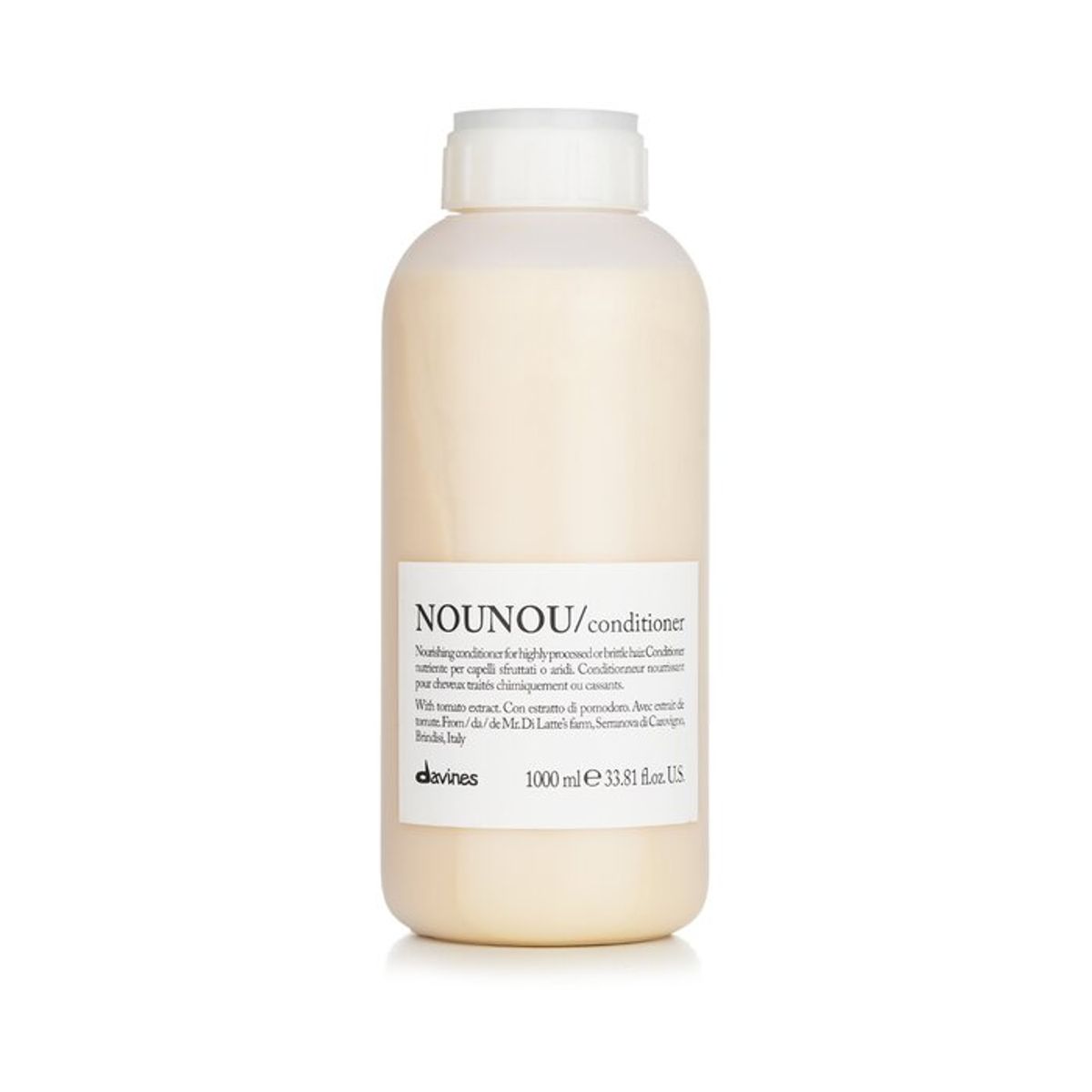 DAVINES - Acondicionador Nounou Nutritivo (cabello procesado/dañado) 1000ml – Davines