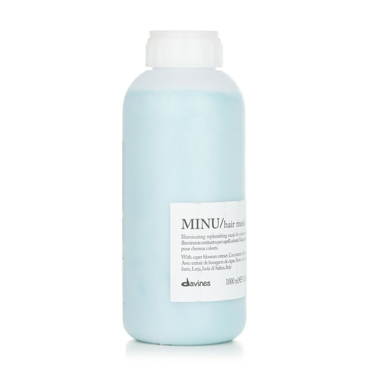 DAVINES - Mascarilla Iluminante Reponedora Minu Cabello Teñido 1000 Ml – Davines