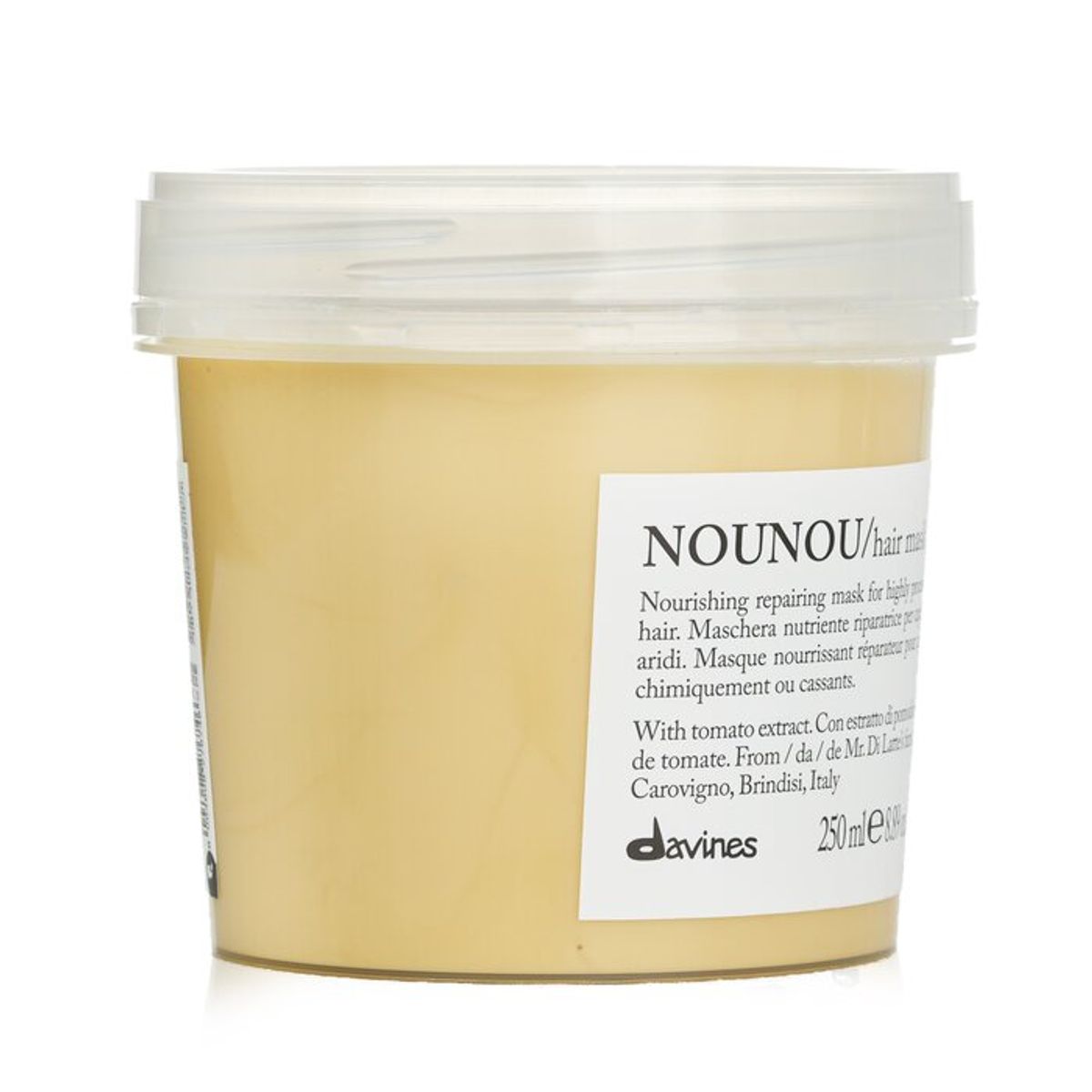 DAVINES - Mascarilla Capilar Nounou (cabello procesado/quebradizo) 250ml – Davines