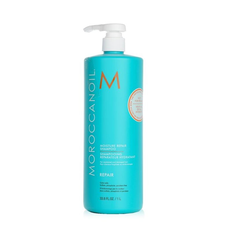 MOROCCANOIL - Shampoo Reparador Hidratante (Cabello Debilitado y Dañado) 1000ml Moroccanoil