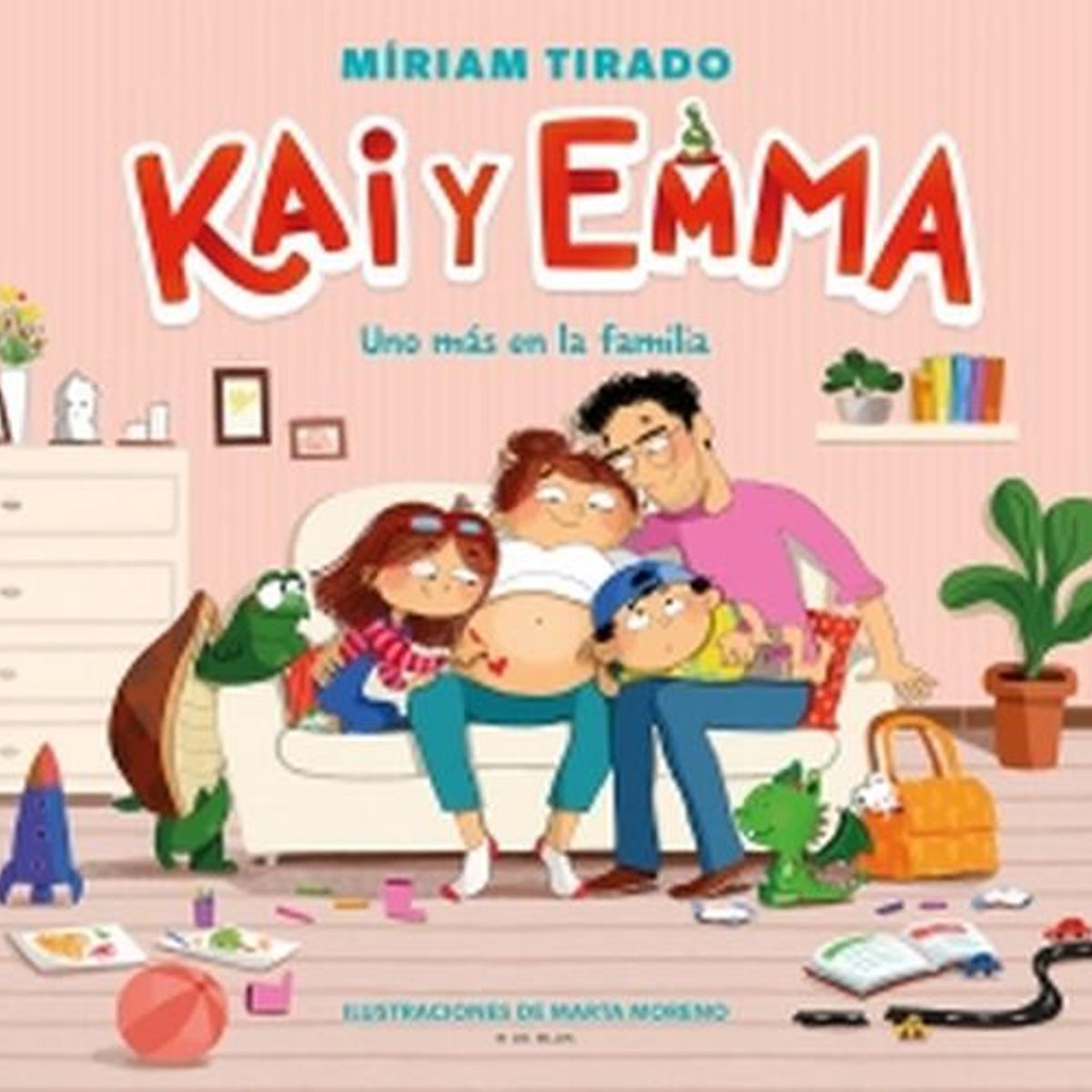 B DE BLOK - Libro Kai y Emma 3, Uno más en la familia - Míriam Tirado