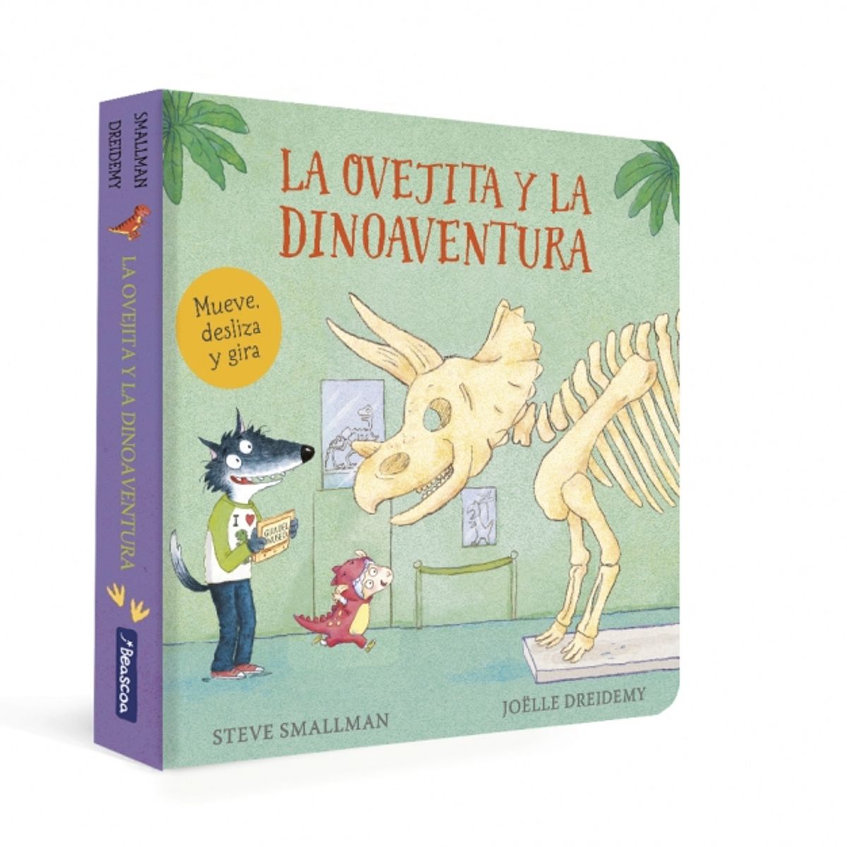 BEASCOA - Libro La ovejita y la dinoaventura - Steve Smallman