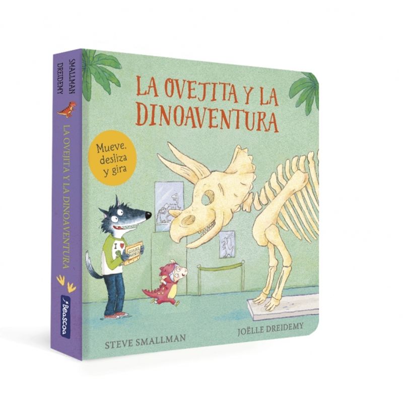 BEASCOA - Libro La ovejita y la dinoaventura - Steve Smallman