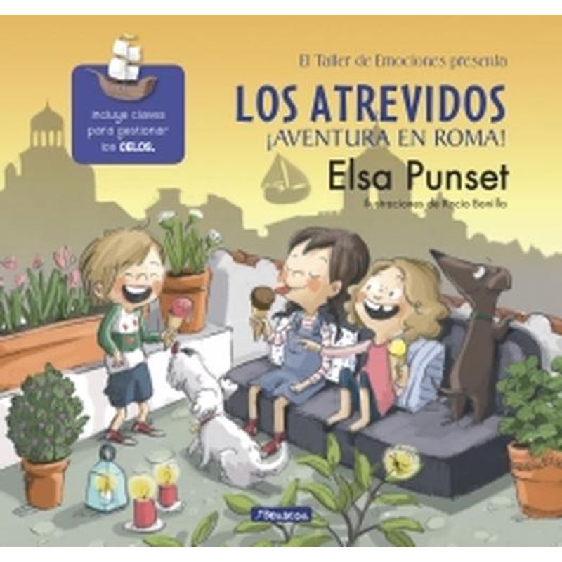 BEASCOA - Libro Los Atrevidos ¡Aventura en Roma! 7 - Punset y Bonilla