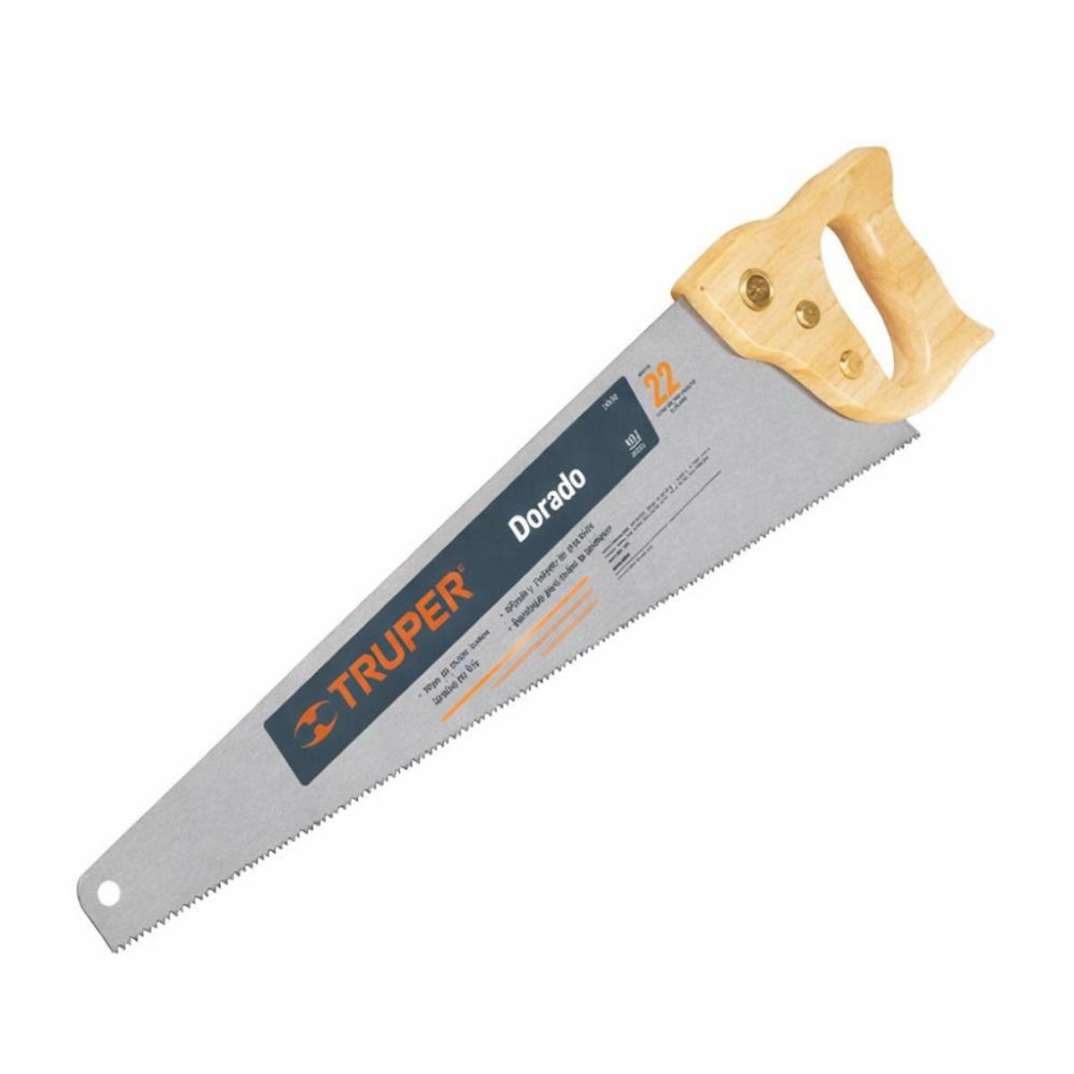 TRUPER - Serrucho Carpintero 22 Mango Madera Truper Profesional