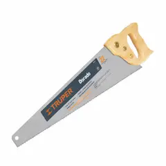 TRUPER - Serrucho Carpintero 22 Mango Madera Profesional