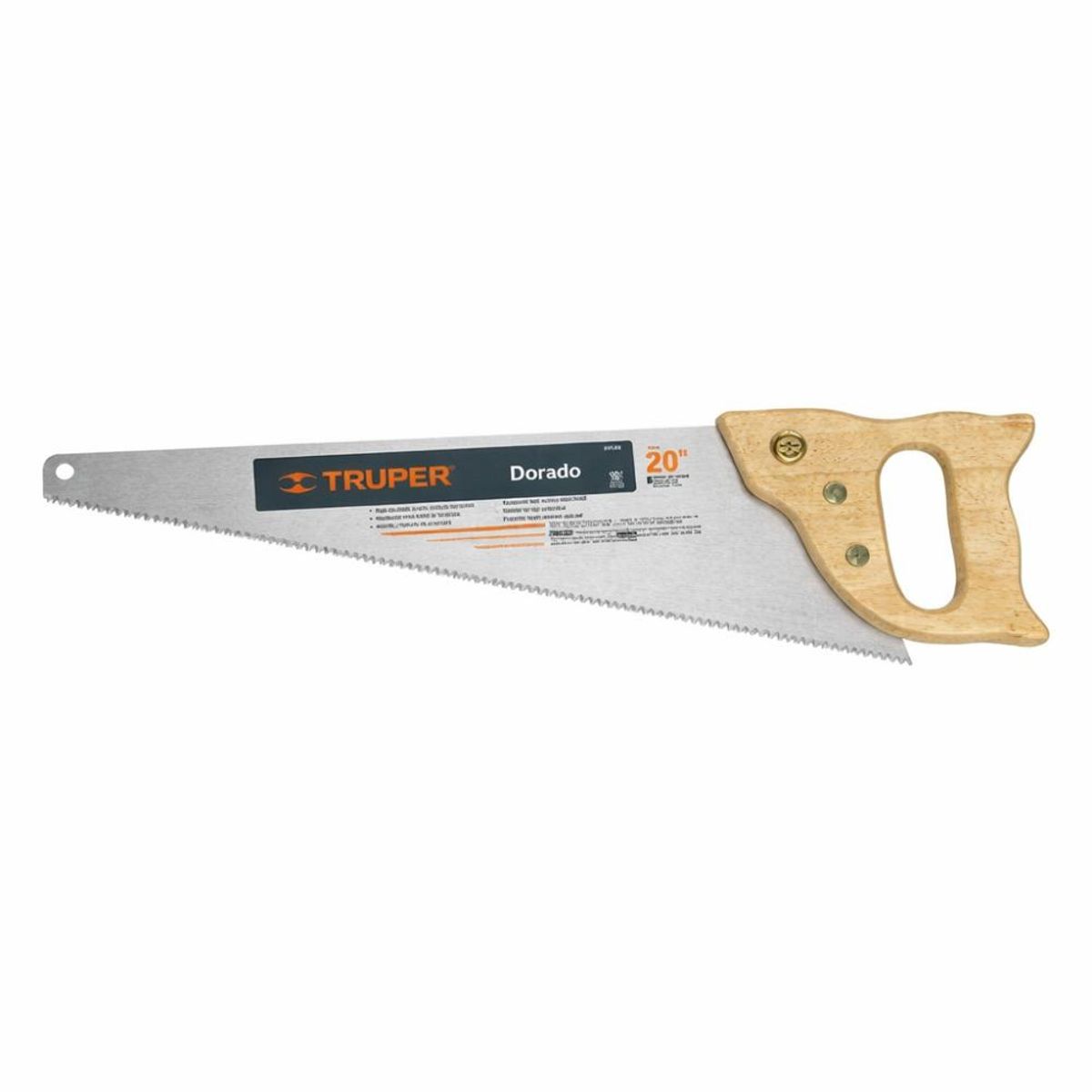 TRUPER - Serrucho Carpintero 22 Mango Madera Truper Profesional