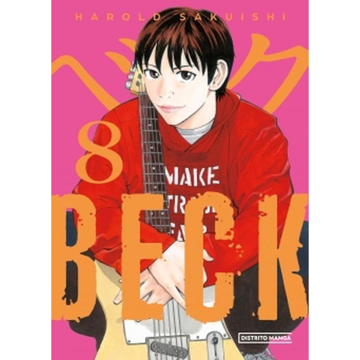 DISTRITO MANGA - Libro Beck 8 - Harold Sakuishi