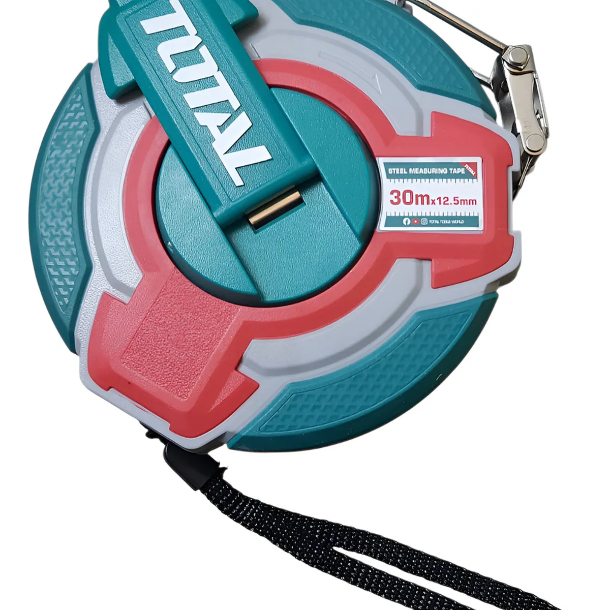 TOTAL - Huincha Medir 30 Metros 125 Mm Metalica Total