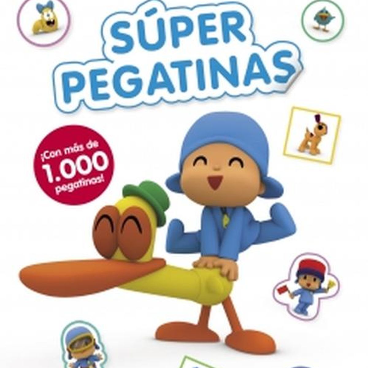 BEASCOA - Libro Pocoyó. Súper pegatinas - Zinkia