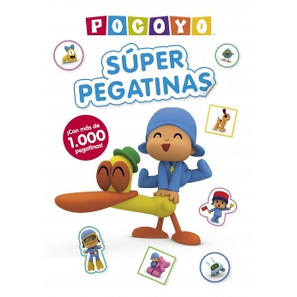 BEASCOA - Libro Pocoyó. Súper pegatinas - Zinkia