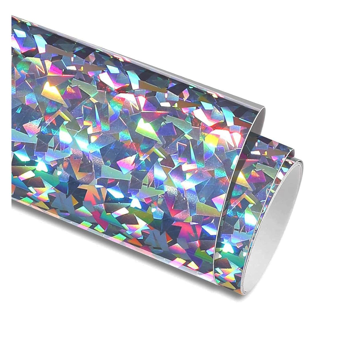 CURSOR - Vinilo Holografico Textil Diseños 50 Cm X 1 Metro Cursor - Gris