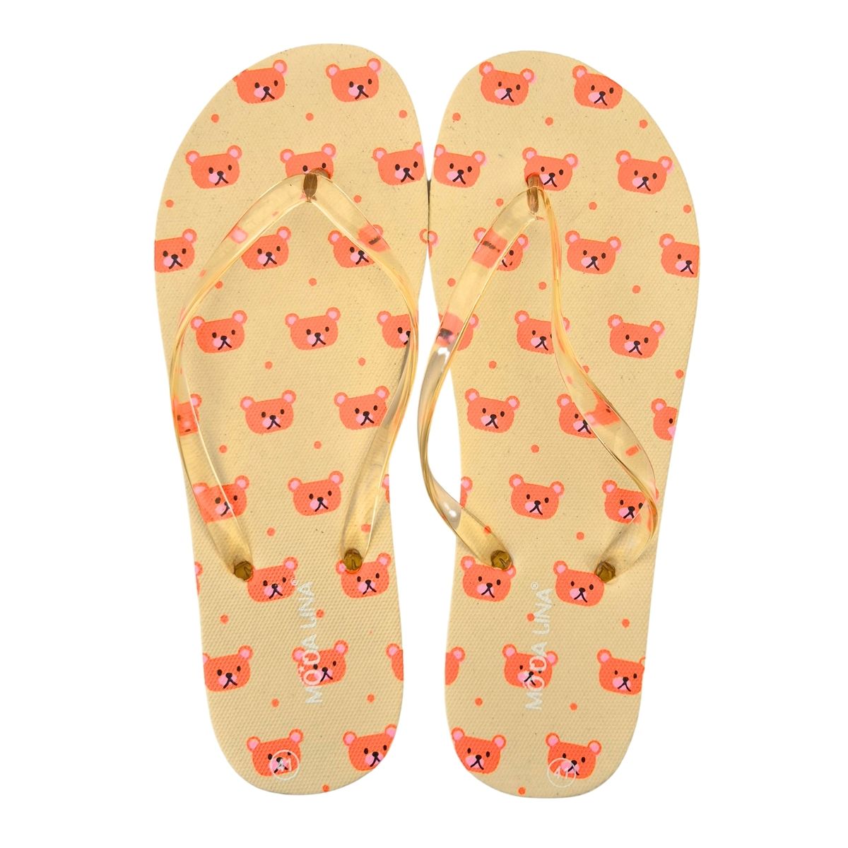 LIKE SHOP - Pack 2 Pares Hawaianas Mujer Chalas Sandalias Suela Goma 5354