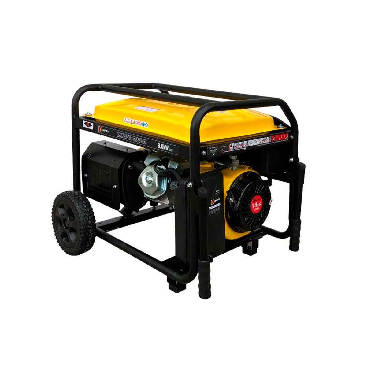 KRAFTER - Generador 75Kva 220v gasolina partida eléctrica Krafter