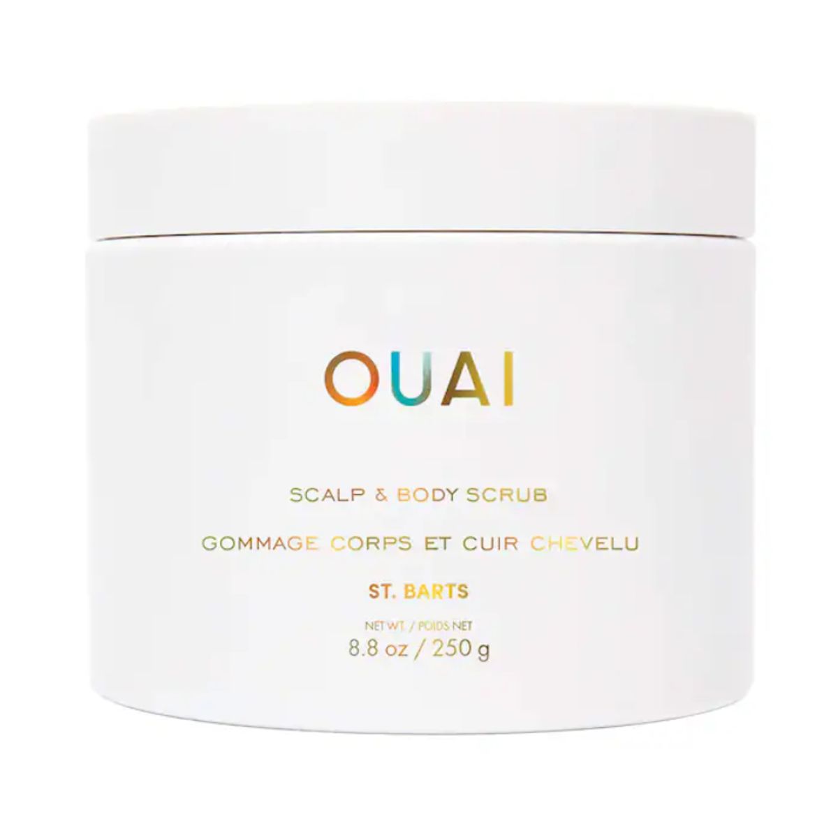 OUAI - Exfoliante de Azucar para Cuerpo y Cuero Cabelludo St Barts 250g OUAI