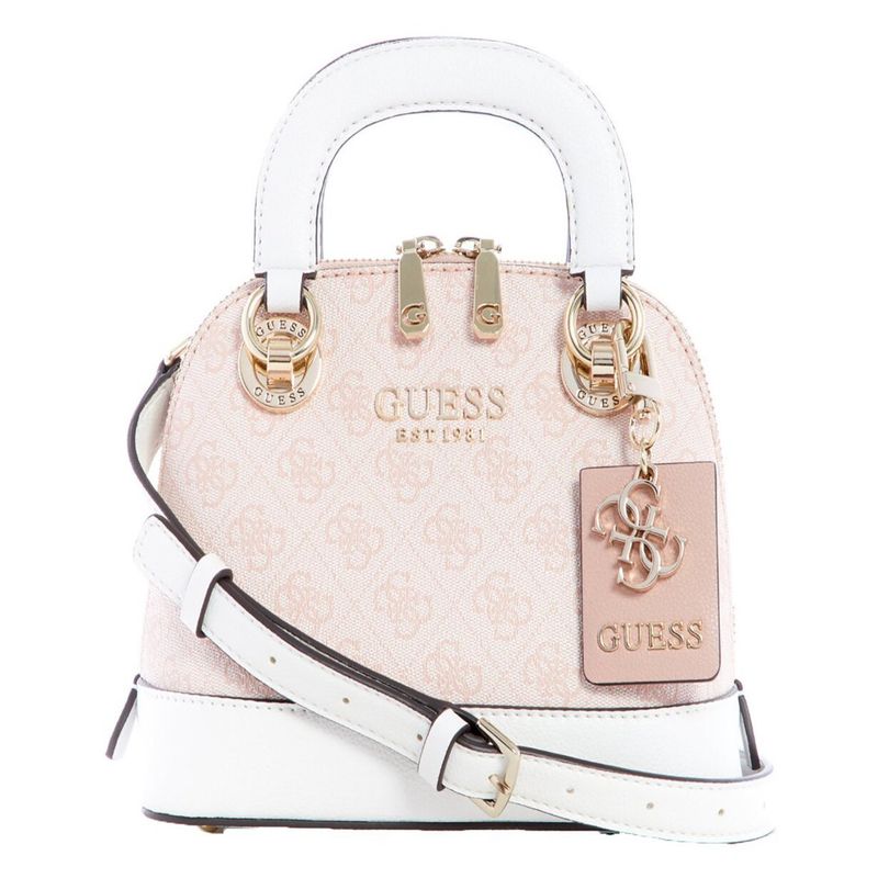 GUESS - Mini Cartera Cathleen Small Dome Satchel Bls