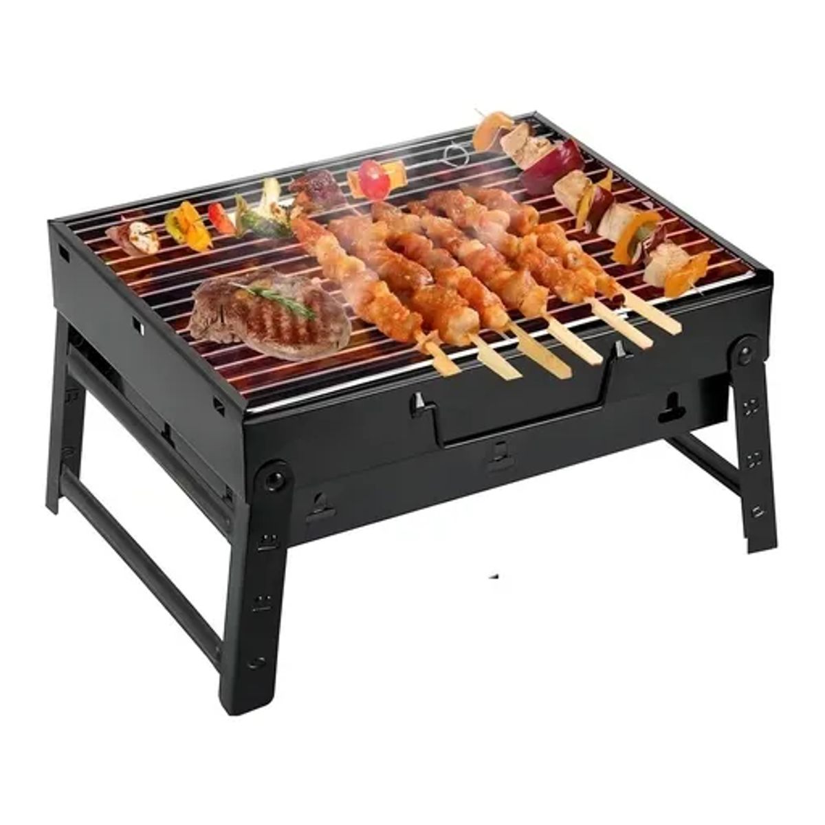 GENERICO - Parrillas Asado Mini Barbacoa A Carbon