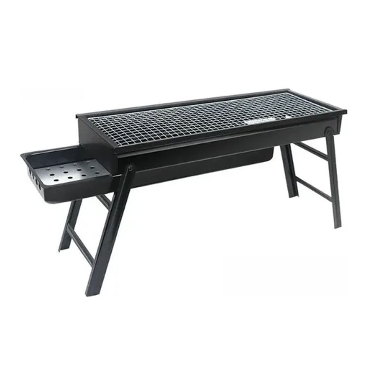 GENERICO - Parrillera Portátil Y Plegable Asados Grill Bbq Color Negro