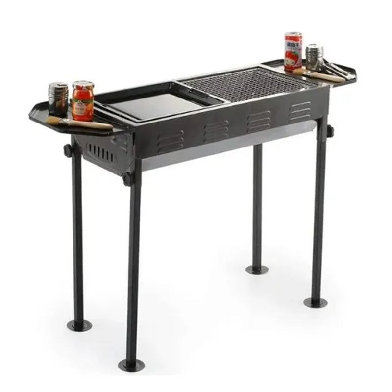 GENERICO - Estufa Parrilla Parrillera Portatil Plegable Barbacoa Asado