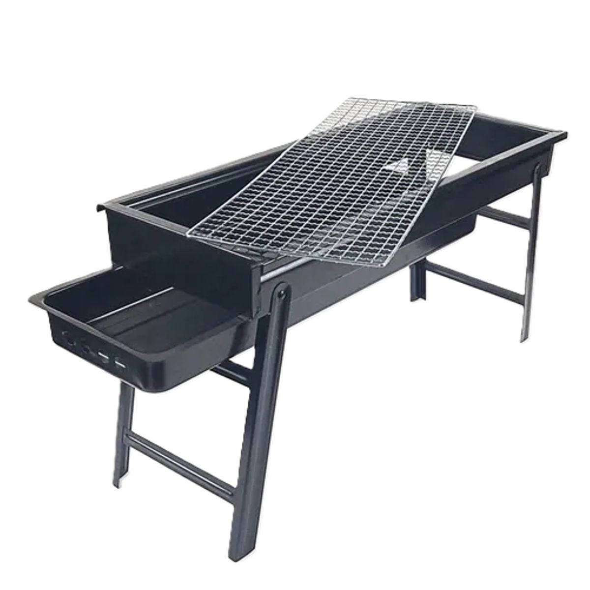 GENERICO - Parrilla Parrillera Para Asado Plegable Portatil