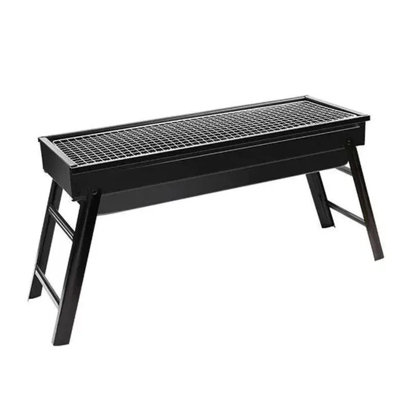 GENERICO - Parrilla Parrillera Para Asado Plegable Portatil Xl 60x22x29