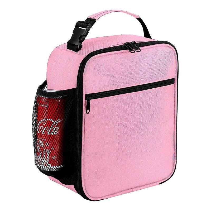 GENERICO - Lonchera Térmica Portátil Rosa para Hombre y Mujer