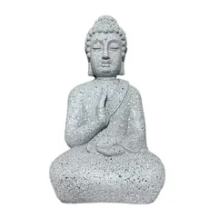 GENERICO - Buda Meditación Buda Meditando Figura Decorativa Adorno G