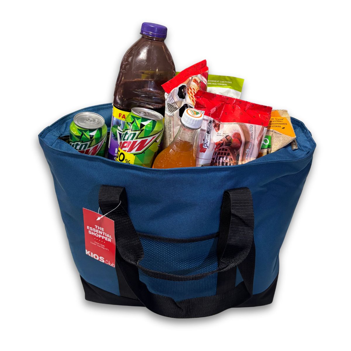 GENERICO - Bolso Cooler 48 Litros Térmico Portátil Picnic Azul Kiosclub