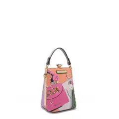NICOLE LEE - CARTERA DIAMANTE VIOLET BLOSSOM