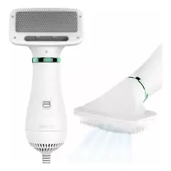 GENERICO - Secador Cepillo para Mascotas 2 en 1 - Pet Grooming Dryer con 2 Niveles de Calor