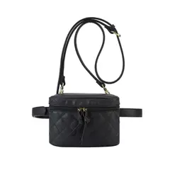 ECOSUSI - Riñonera Acolchada - Negro