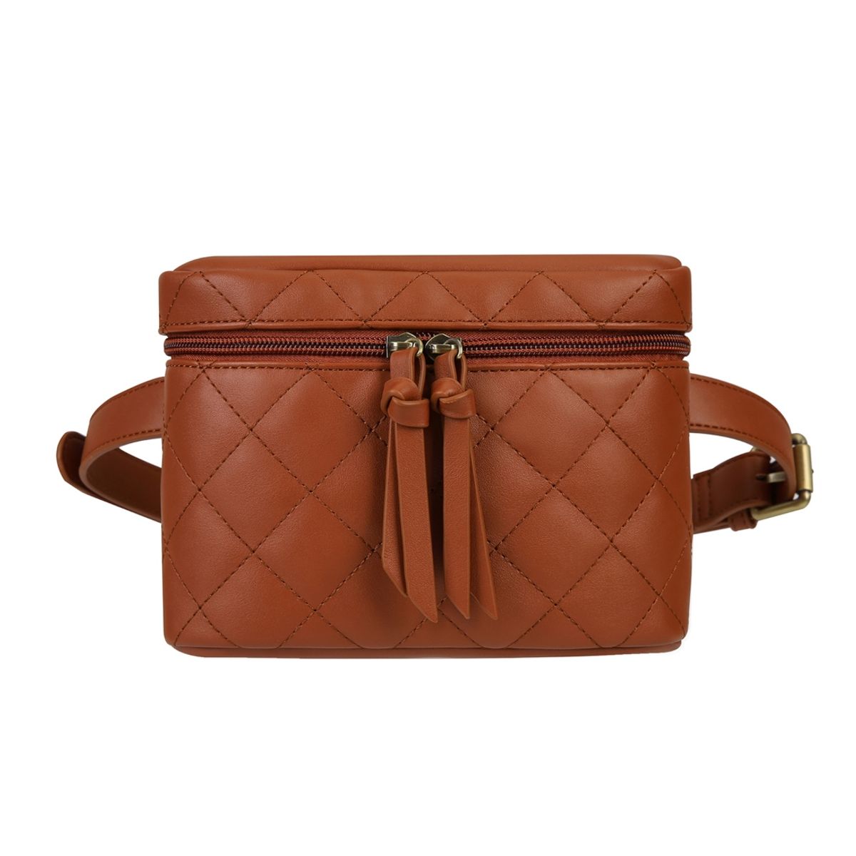 ECOSUSI - Ecosusi Riñonera Acolchada - Marrón