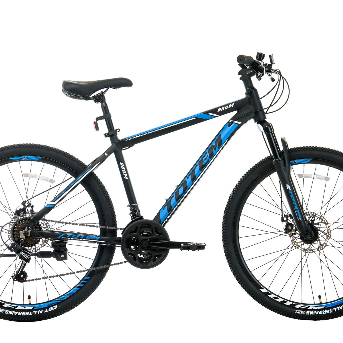 TOTEM - BICICLETA TOTEM MTB ARO 26 MODELO Y660M NEGRO AZUL