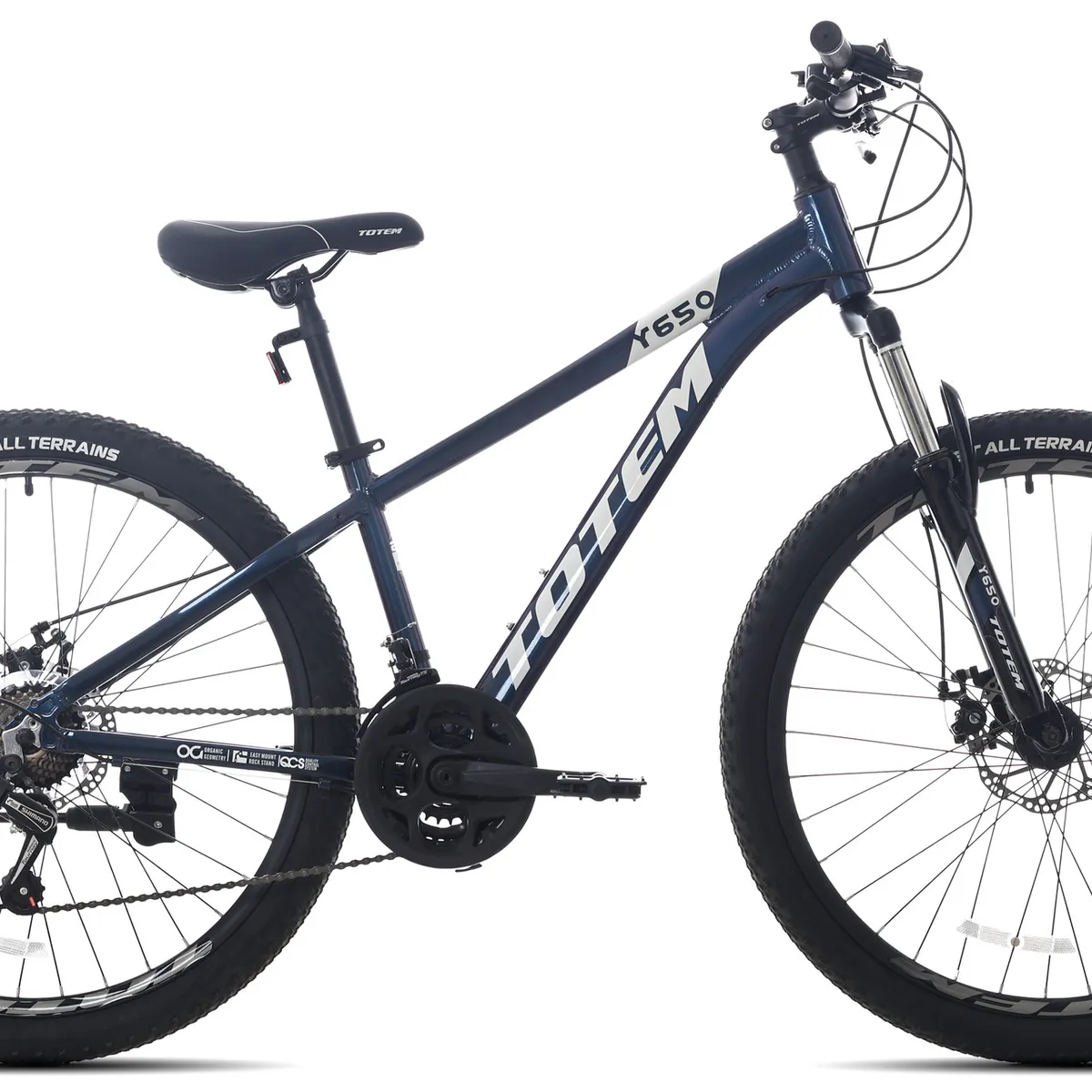 TOTEM - BICICLETA TOTEM MTB ARO 26 MODELO Y650 AZUL BLANCO