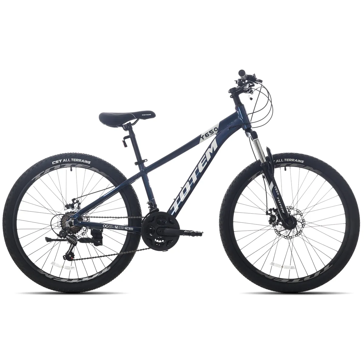 TOTEM - BICICLETA TOTEM MTB ARO 26 MODELO Y650 AZUL BLANCO