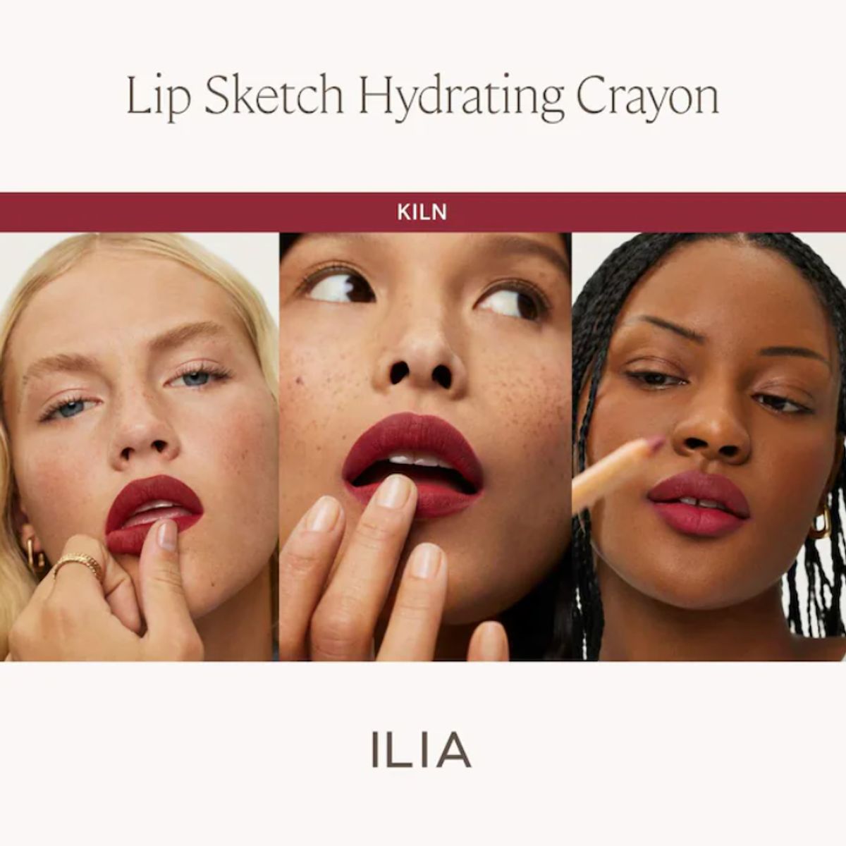 ILIA - Labial + Delineador Hidratante - Baya intensa ILIA