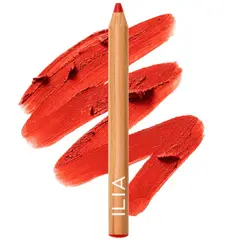ILIA BEAUTY - Labial + Delineador Hidratante Lip Sketch Piazza - Rojo amapola ILIA