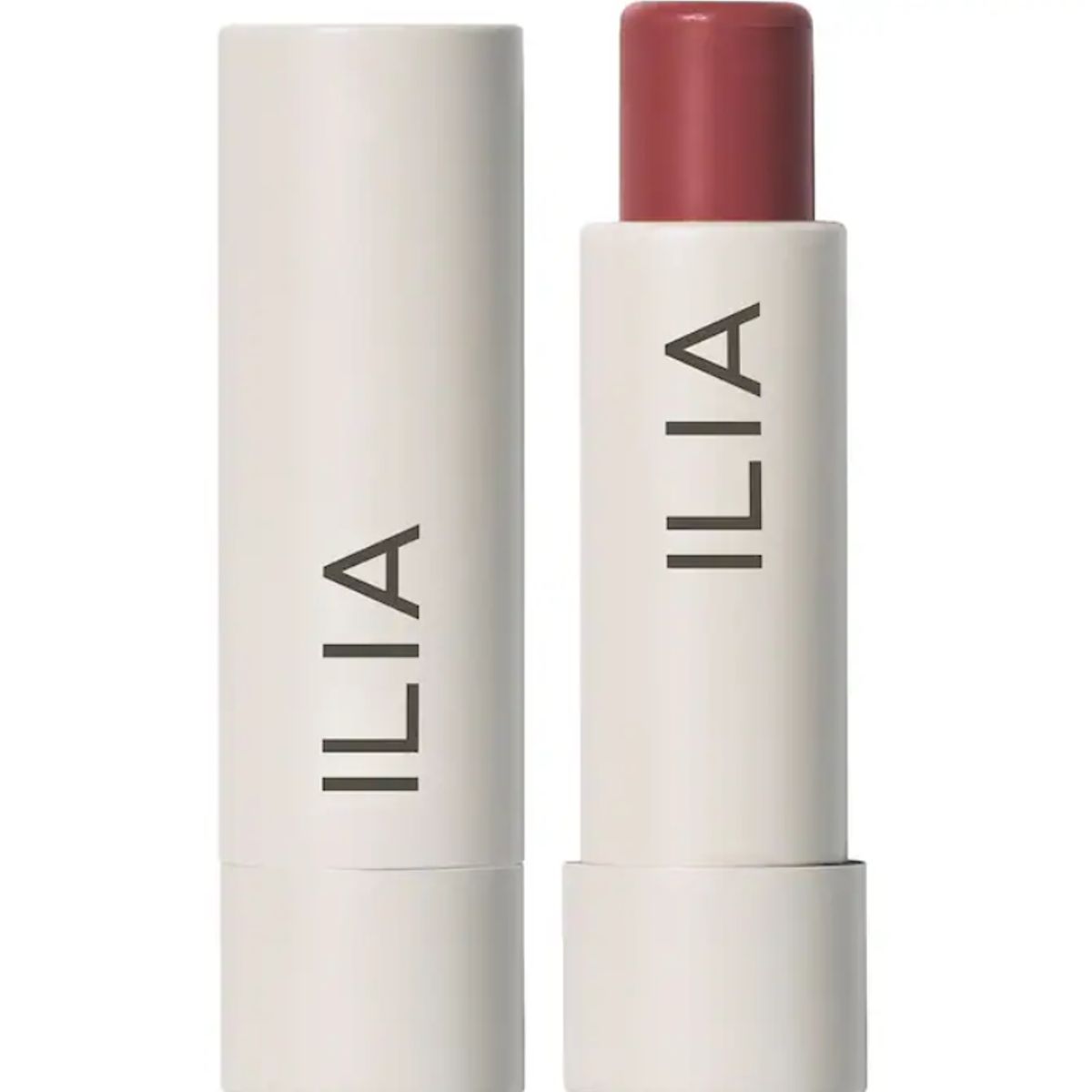 ILIA BEAUTY - Bálsamo Labial Hidratante Balmy Tint Runaway - Nude Rosado Neutro ILIA