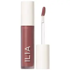 ILIA BEAUTY - Aceite Labial Hidratante Balmy Gloss Linger - Malva de Baya ILIA