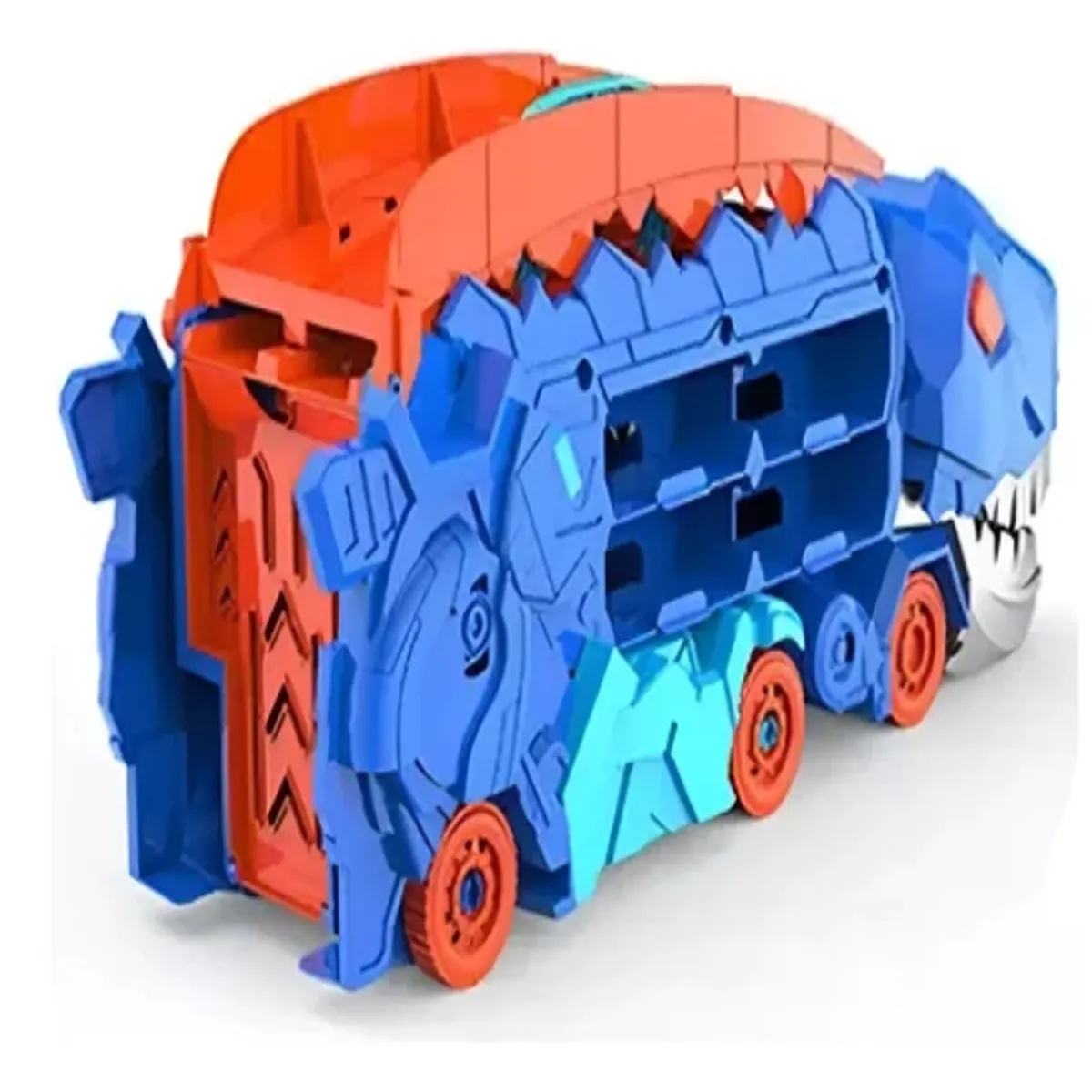 GENERICO - Minicamión 8 Coches De Juguete Con Forma De Dinosaurio